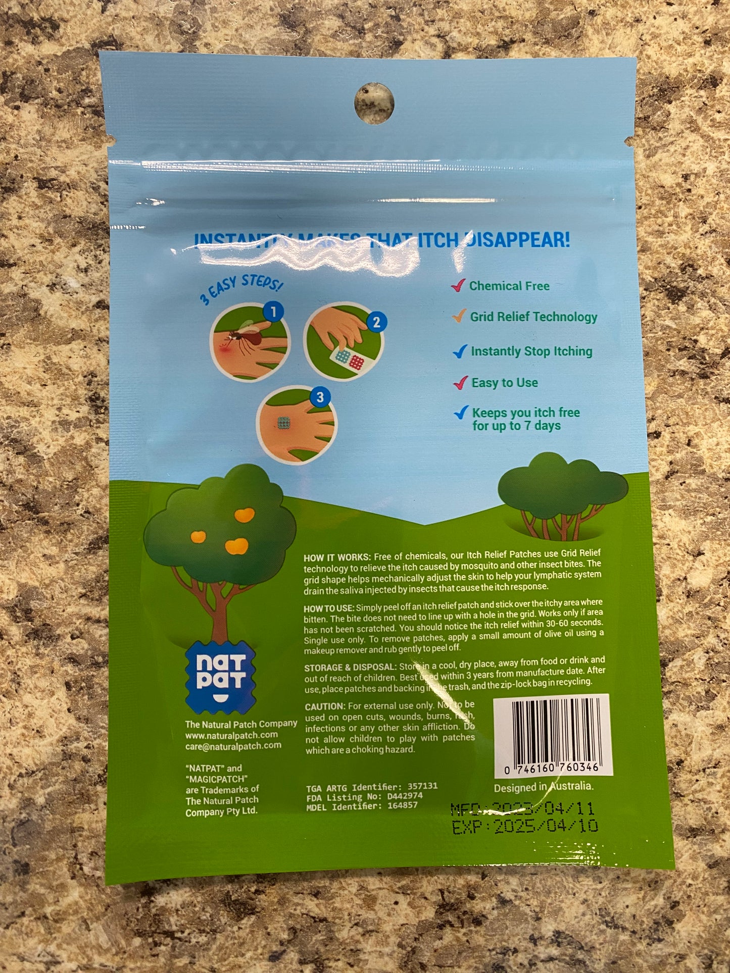 Magic Patch Itch Relief Patches 30ct