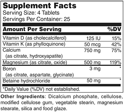 Calcium and Magnesium Citrates