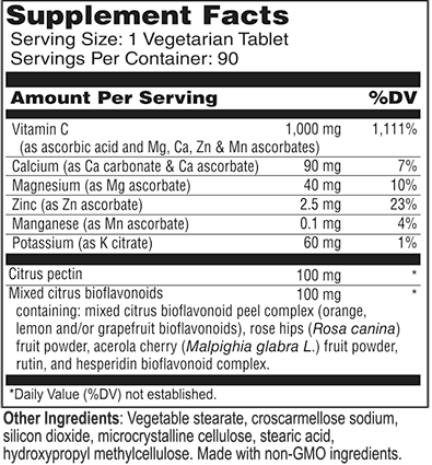 Vitamin C Buffered 1000 mg