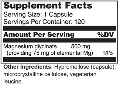 Magnesium Glycinate 500 mg