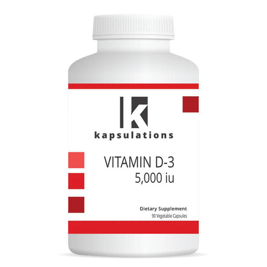 Vitamin D3 5,000 units by Kapsulations