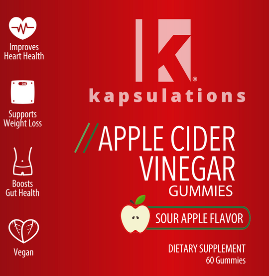 Apple Cider Vinegar Gummies by Kapsulations