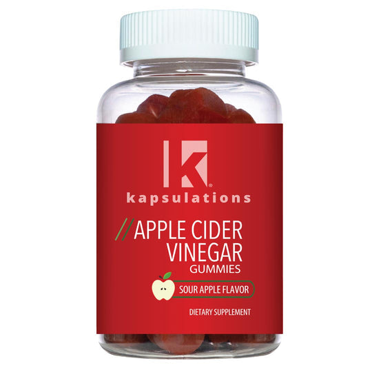 Apple Cider Vinegar Gummies by Kapsulations