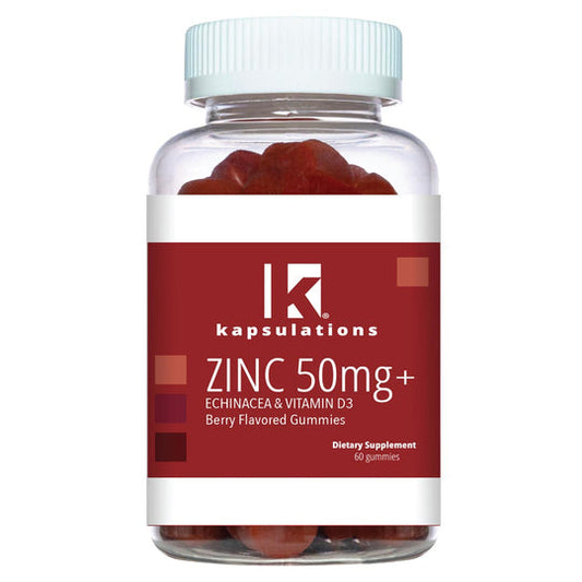 Zinc 50 mg Gummies by Kapsulations